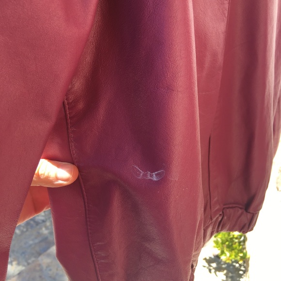 Small Pink Leather Jacket - Picture 7 of 7